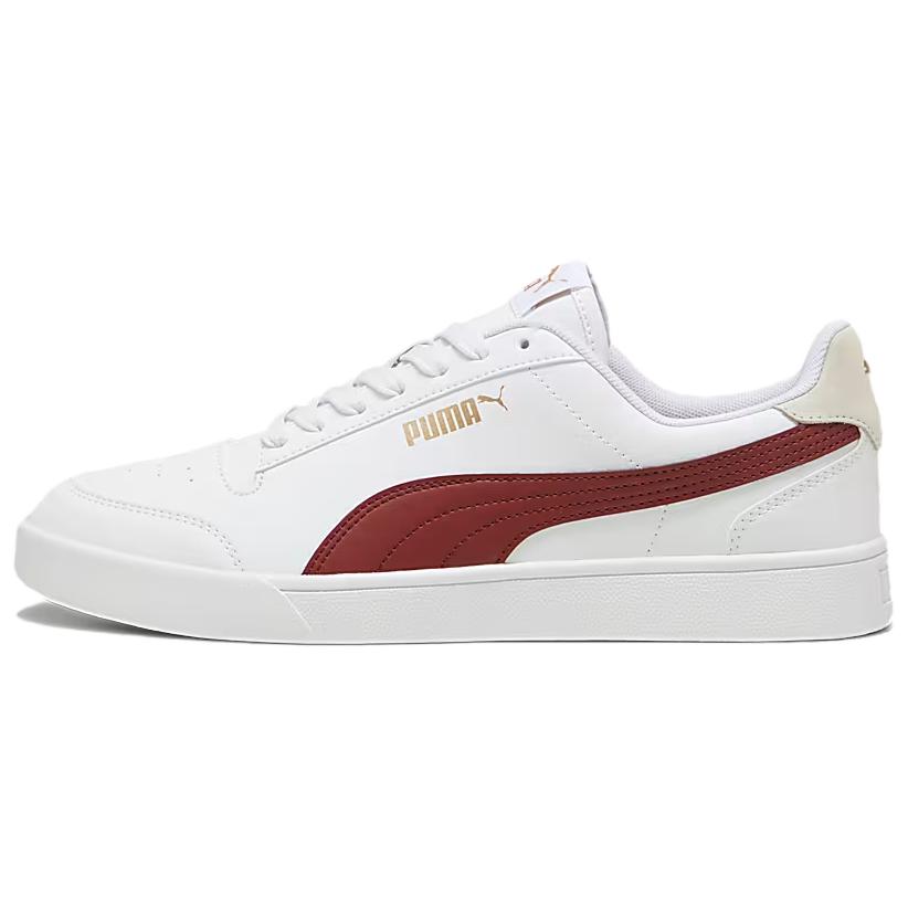 PUMA Shuffle Low top Skateboard Shoes Men's White