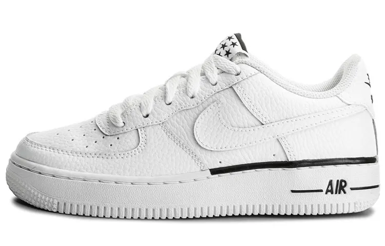Nike Air Force 1 07 'White Black Outline' Gs