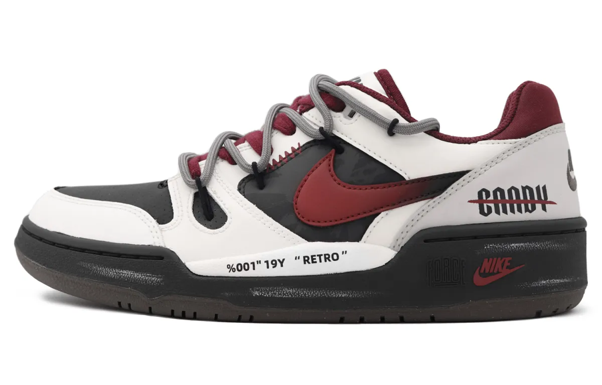 Nike Full Force Low SZH Revelation Riddle Zone Slip Resistant Cushioning Abrasion Resistant Height Increasing Low top
