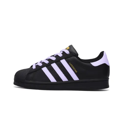 Adidas Originals SUPERSTAR Slip Resistant Abrasion Resistant Low top Skateboard Shoes Unisex Black