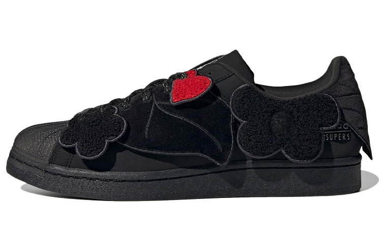Superstar Melting Sadness x Superstar Adidas Originals 'Black Floral Patches'