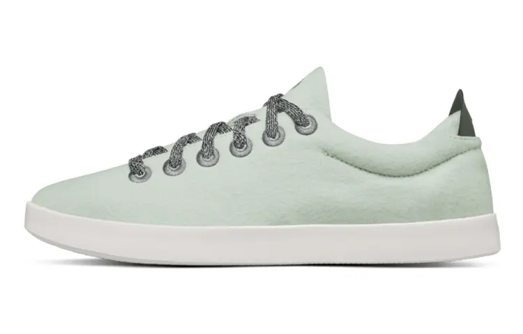 Allbirds Wool Piper Lightweight And Breathable Low top Skateboard Shoes Men's Algae Green