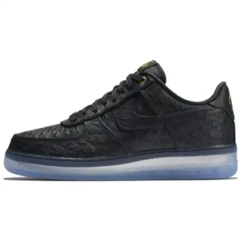 Nike Air Force 1 Cmft Lux Low Black Ostrich