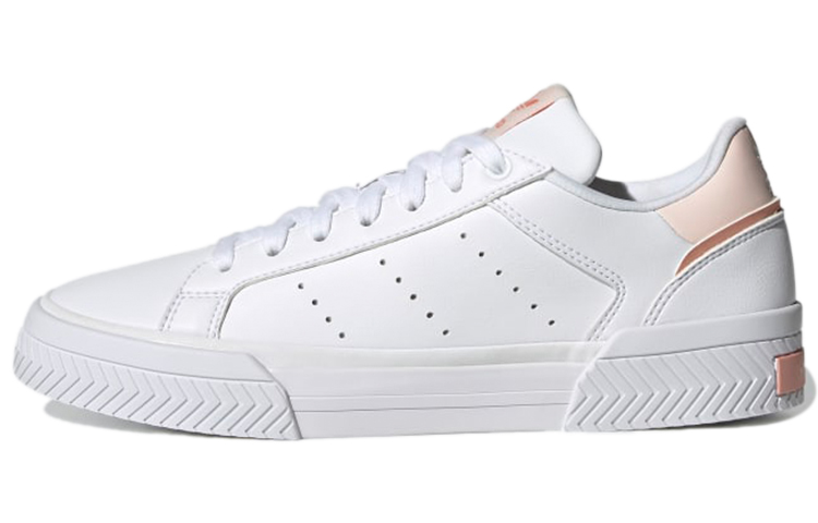 Adidas Originals Court Tourino Skateboard Shoes Women's Low Top White/Pink