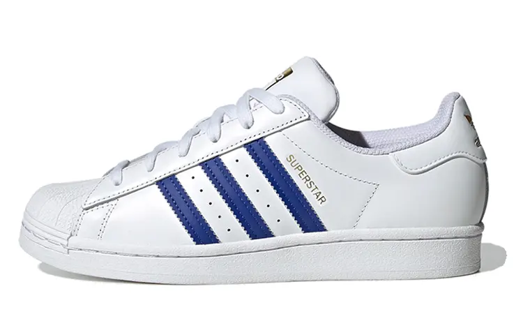 Adidas Superstar 'White Semi Lucid Blue' Women's