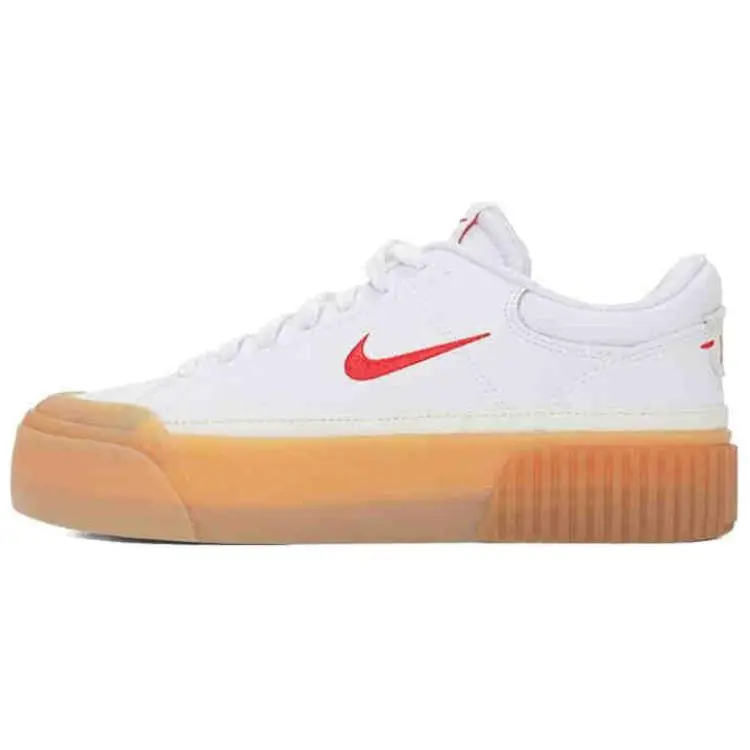 Nike Court Legacy Lift White Gum Yellow Sail University Red Women's