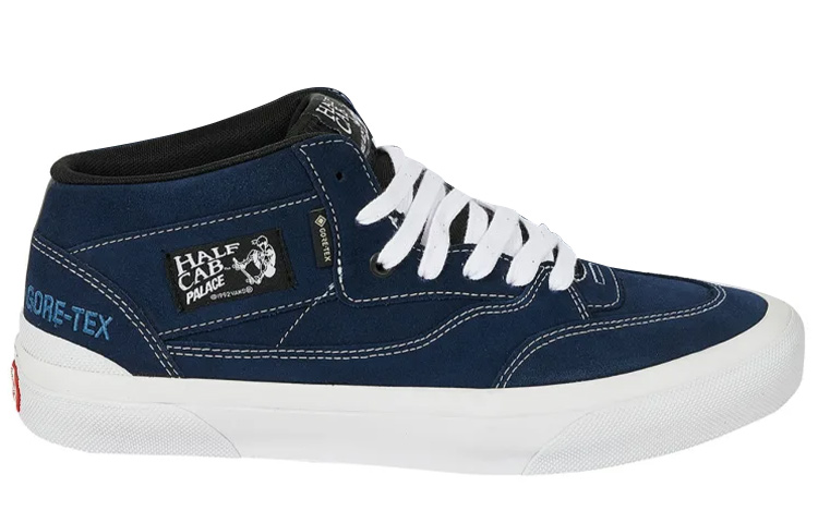 Кеды Palace x Vans Half Cab "Navy" (синие) — фото 2