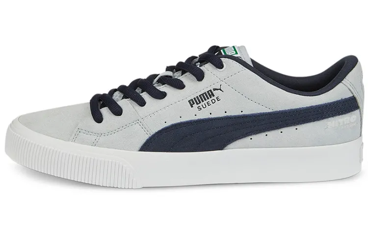 PUMA Suede Skate Nitro 'Platinum Grey Parisian Night'
