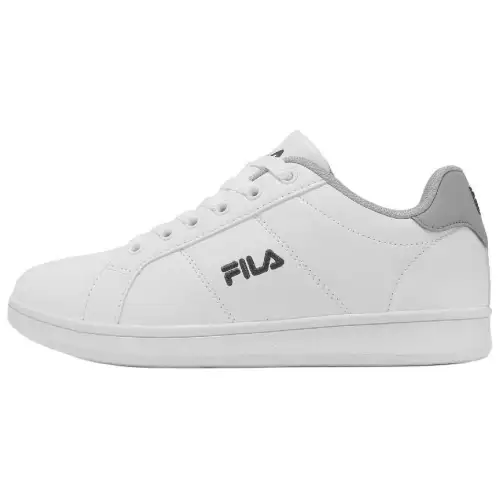 FILA Inheritance Leather Soft And Comfortable Low top Skateboard Shoes Women's White