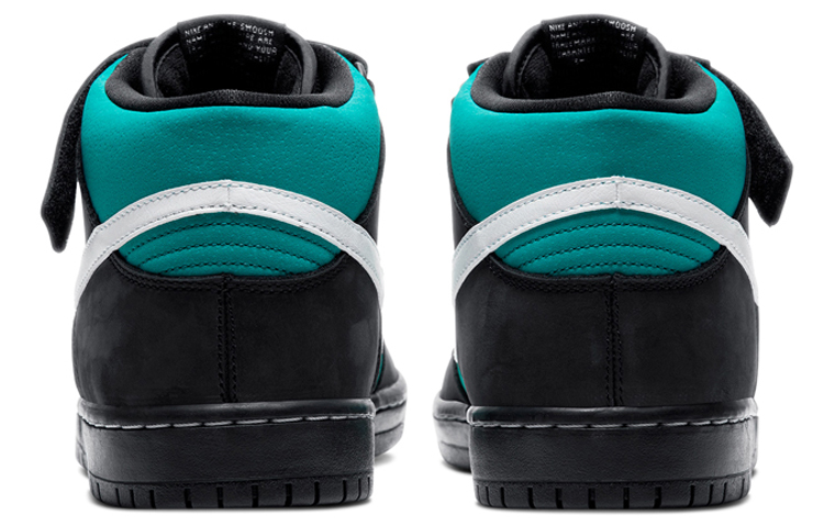Кеды Nike Dunk SB Pro Iso "Griffey" (черно-синие) — фото 5