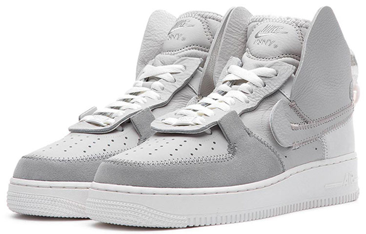 Кеды Nike Air Force 1 Grey (серый) — фото 3