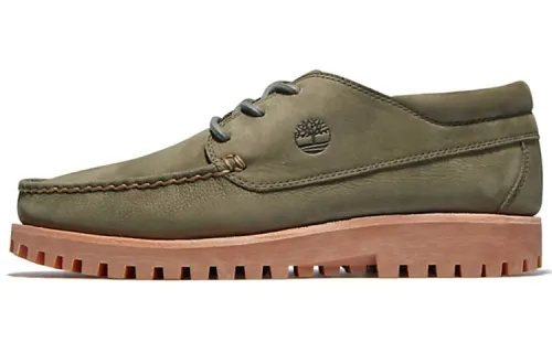 Timberland Skateboard Shoes Men's Low Top Green