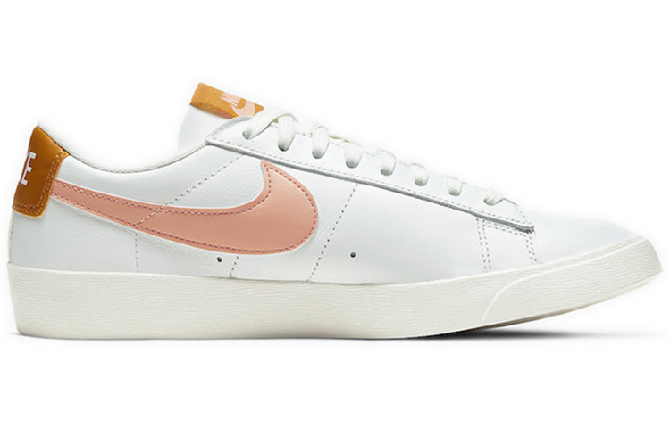 Женские кеды Nike Blazer "Pink Quartz" (бело-розовые) — фото 2