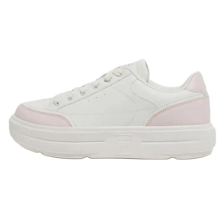 FILA Funky Tennis 1998 Synthetic Leather Abrasion Resistant Abrasion Resistant Low top Skateboard Shoes Unisex White
