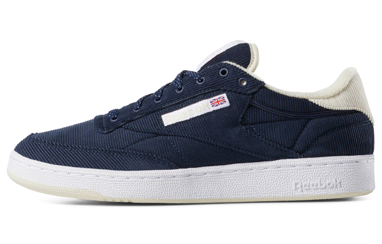 Кеды Reebok Club C 85 Corduroy (синие)