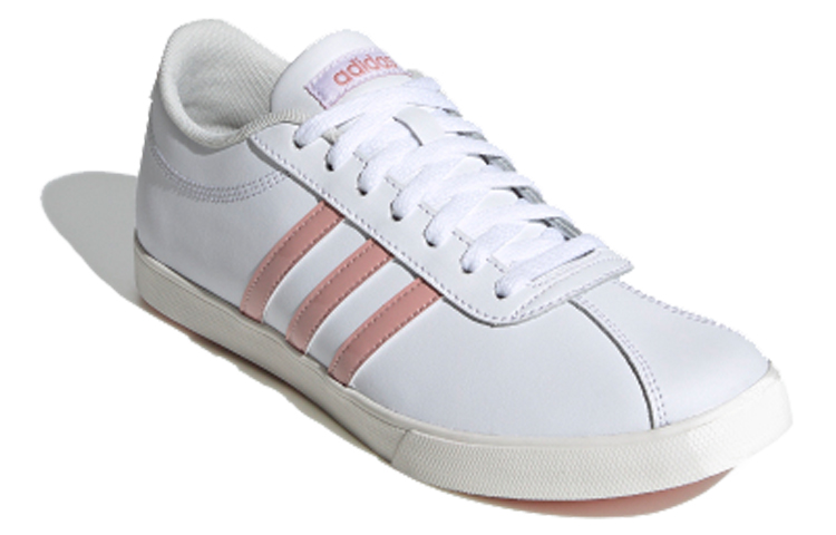 Женские кеды adidas neo Courtset (бело-розовый) — фото 2