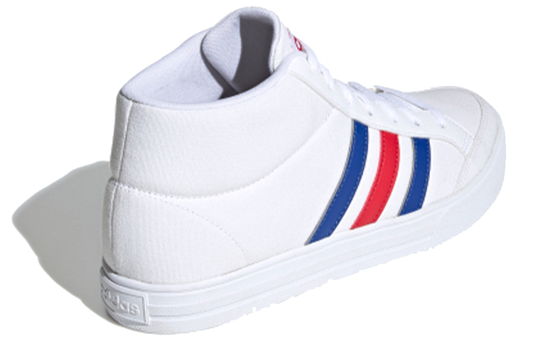 Мужские кеды adidas neo Vs Set Mid (белые) — Белый — фото 4