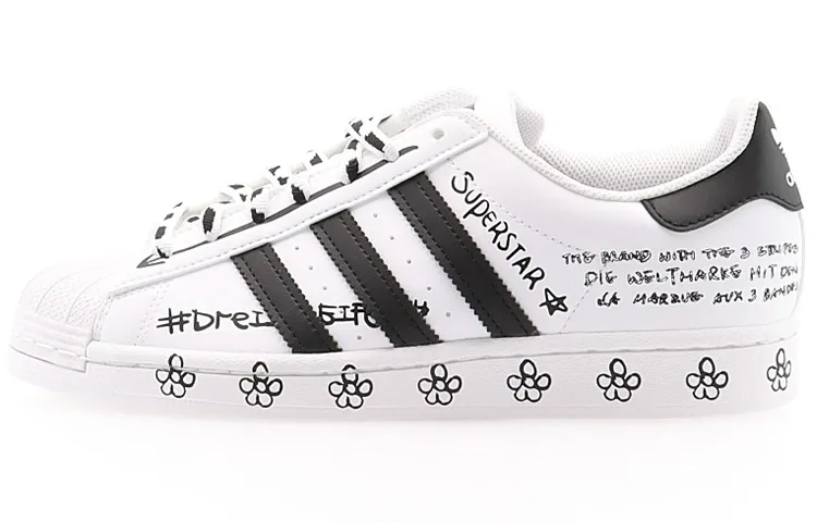 Adidas Superstar 'Sharpie Pack - Graffiti White Black'