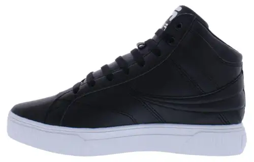 FILA Resort Access Cushioning, Wear Resistant High top Skateboard Shoes Women's Black