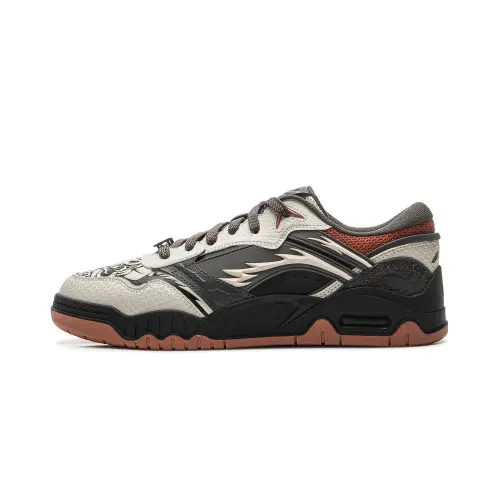 LOL x Li Ning Moon White 3 Slip Resistant Cushioning Abrasion Resistant Lightweight Height Increasing