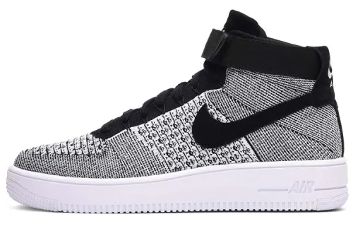 Nike Af1 Ultra Flyknit Mid Black/Black White