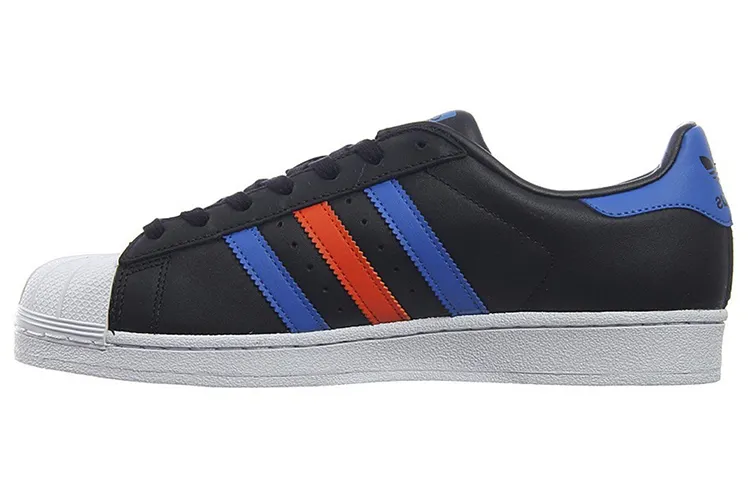 Adidas Superstar 'Black Blue Red'