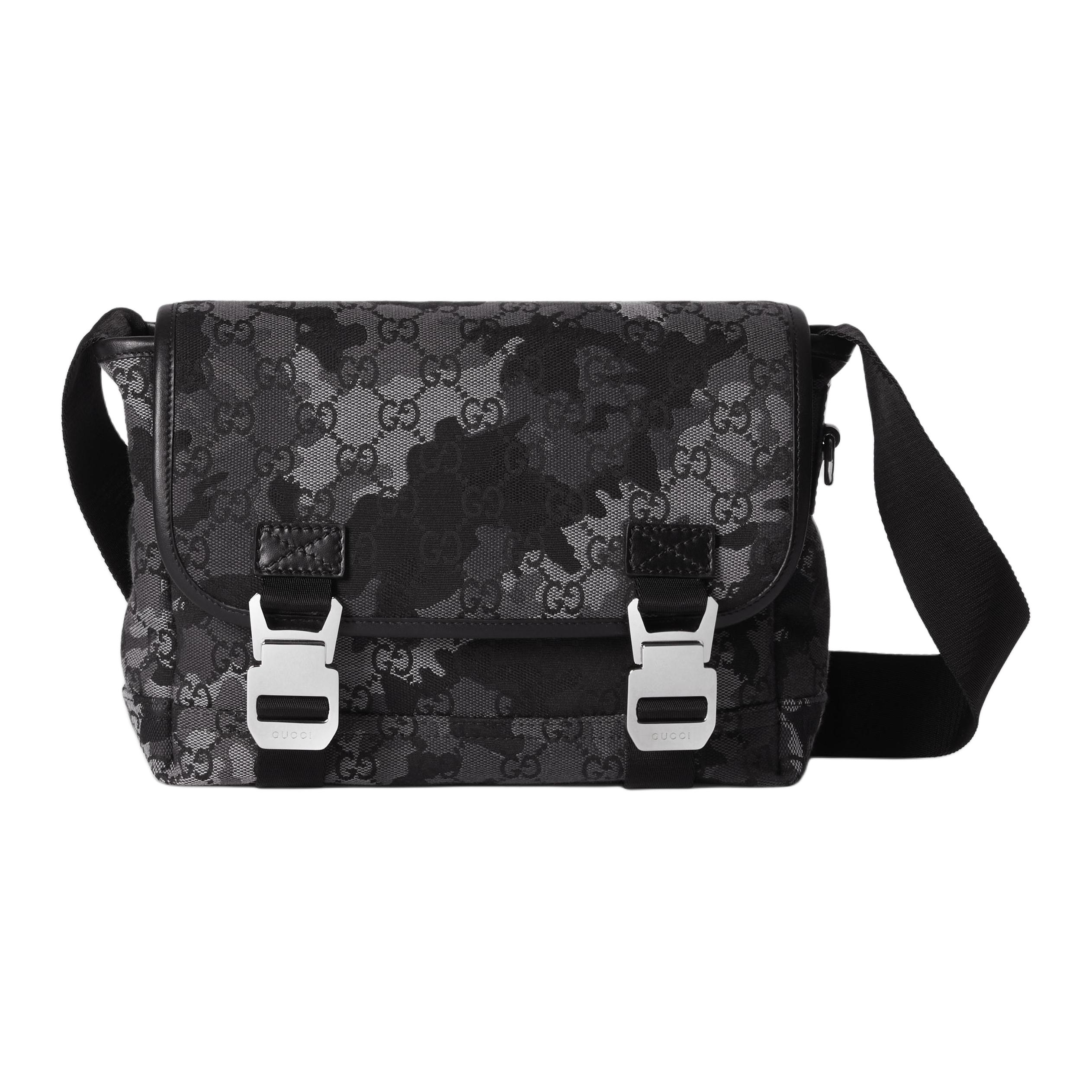 Мужская сумка Gucci GG canvas (разноцветная)