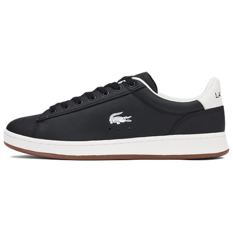 Мужские кеды LACOSTE 50SMA0058 (черно-коричневые)