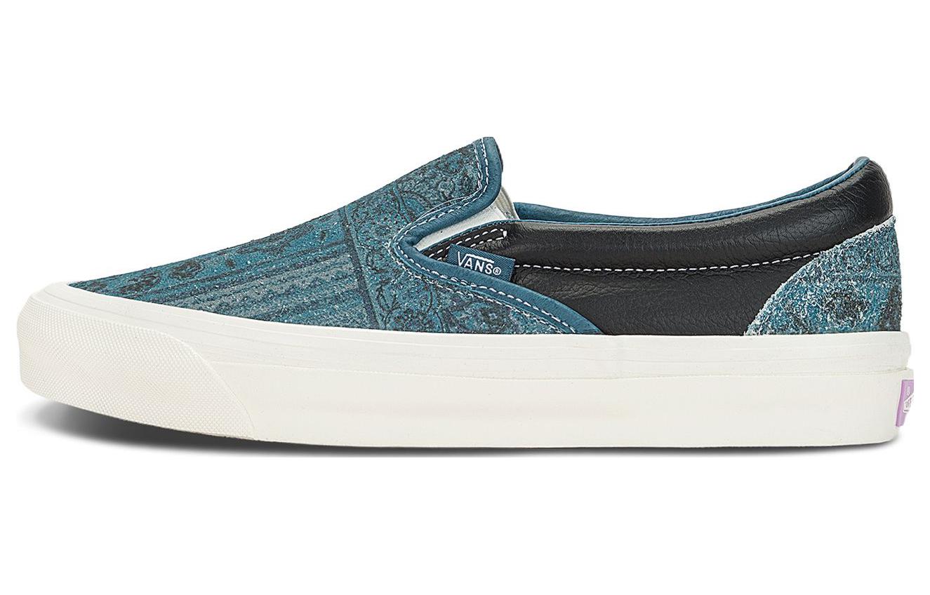 Слипоны Vans slip-on LX (зеленые)