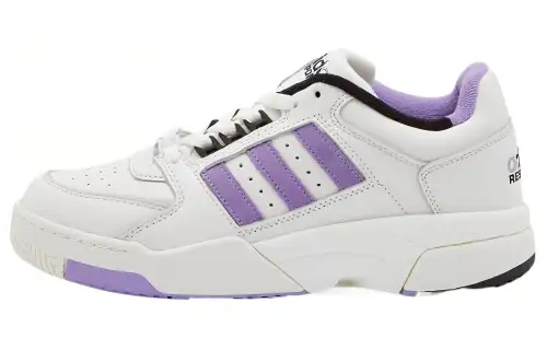 Adidas 3-Stripes Logo Leather Sneakers