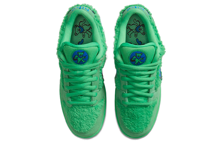 Кеды Nike Dunk SB Green Bear (сине-зеленая) — фото 4