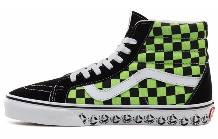 Sk8 Bmx Vans-Hi Reissue 'Black Sharp Green'