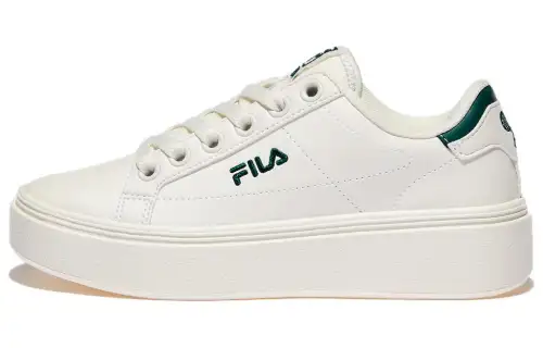 FILA Cour Plumpy Low top Skateboard Shoes Unisex Beige