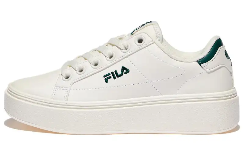 FILA Cour Plumpy Low top Skateboard Shoes Unisex Beige