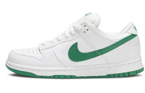 Nike Dunk Low Pro Sb White Classic Green