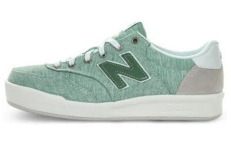 New Balance Unisex 300 Series Canvas Low Top Running Shoes Green/Grey