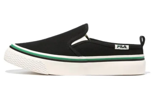 FILA Unisex Low Top Sneakers Black/Green/White