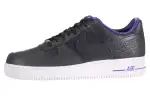 Nike Air Force 1 Comfortable Slip Resistant Low top Skateboard Shoes Men's Black