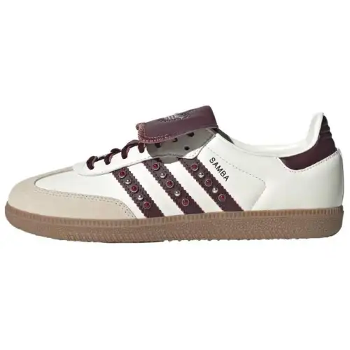 Adidas Originals Samba LT Abrasion Resistant Low top Skateboard Shoes Unisex White