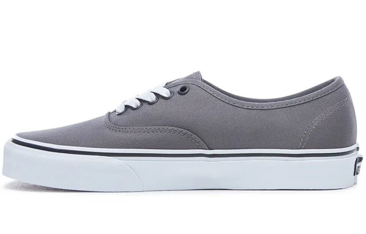 Vans Lightweight Low top Skateboard Shoes Unisex Gray White