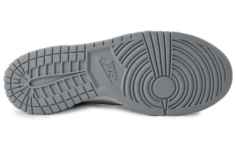Мужские кроссовки Nike Dunk COJP Mismatched (серо-голубые) — 狼灰/午夜蓝 — фото 5