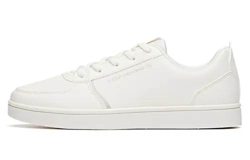 Anta Life Collection Casual Abrasion Resistant Slip Resistant Low top Skateboard Shoes Women's Beige