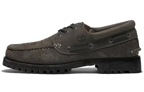 Timberland AUTHENTICS Collection Skateboard Shoes Men's Low Top Carbon Black