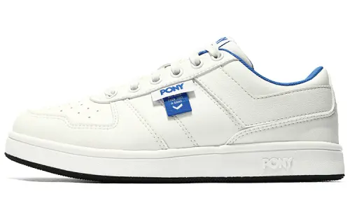 Pony CITY WINGS Cushioning Slip Resistant Low top Skateboard Shoes Unisex White