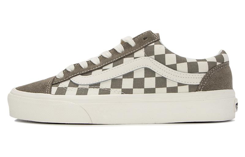 Vans Style 36 low-top sneakers for men and women, gray and white
