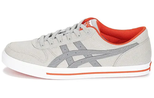 Onitsuka Tiger Aaron Cv Abrasion Resistant Low top Skateboard Shoes Men's Gray Orange