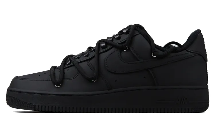 Nike Air Force 1 Air Force 1 Low top Skateboard Shoes Men's Matte Black