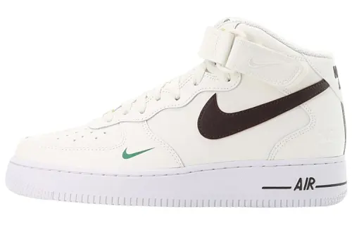 Nike Air Force 1 40th anniversary Retro classic casual mid-top shoes Men's white