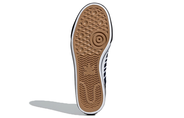 Кеды adidas Nizza Hi DL (сине-белые) — фото 6