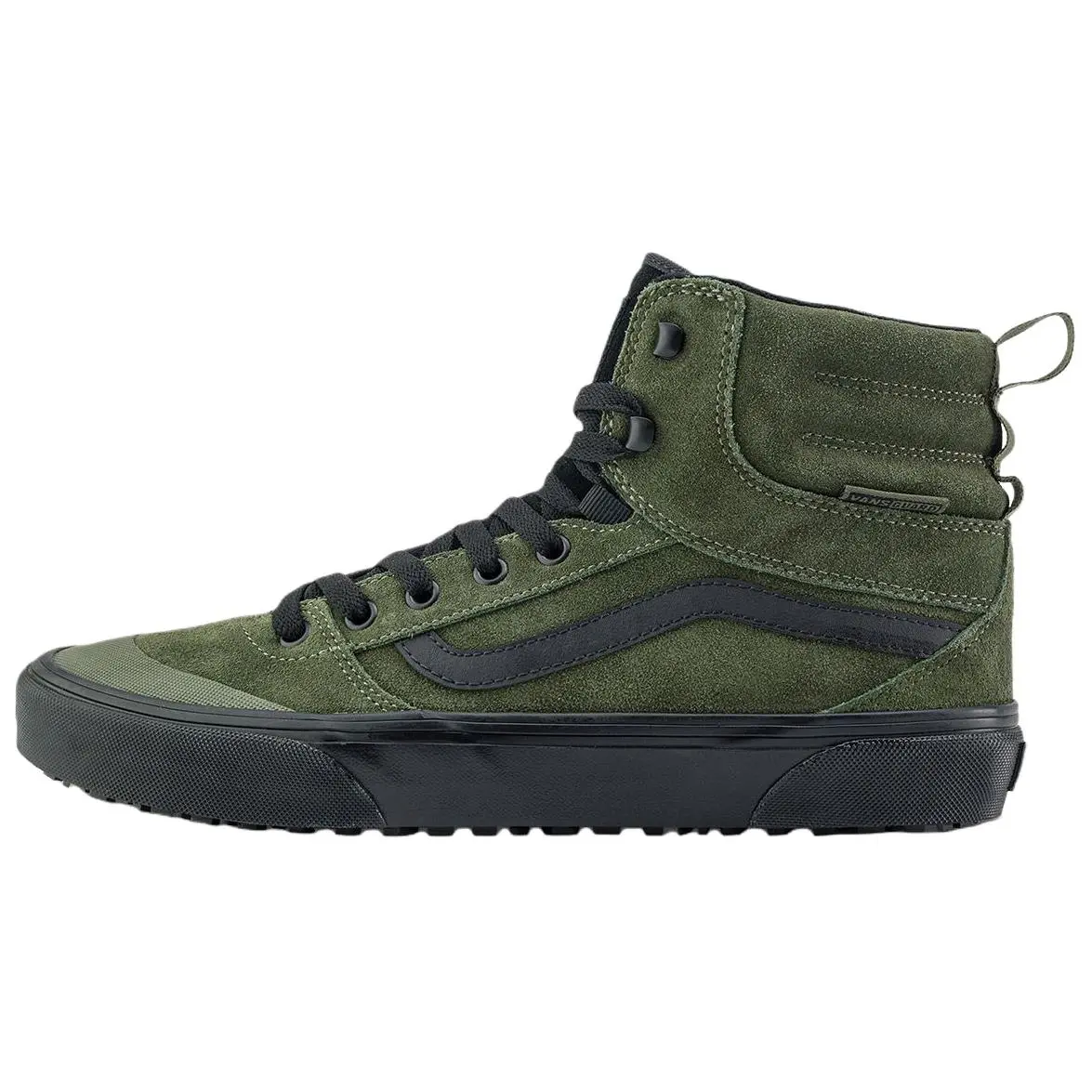 Vans Ashwood Hi High top Skateboard Shoes Men's Green